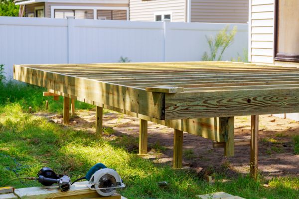 Cost of Elevated Deck Installation in Clarksville
