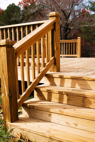 Deck Stairway Repair
