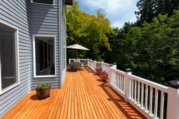 Cedar Deck Construction in Clarksville