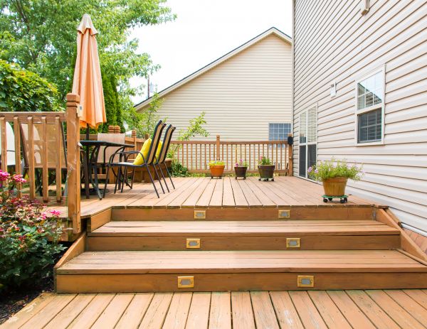 Cost of Wooden Patio Installation in Clarksville